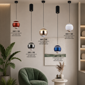 Lampu Gantung LED Seri 2801 – Desain Modern Minimalis