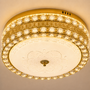 Lampu Plafon Kristal LED Modern 6889