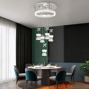 Lampu Gantung LED Kristal Modern C1206/5