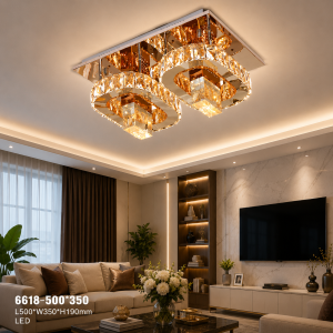 Lampu Plafon Kristal Modern 6618-500×350