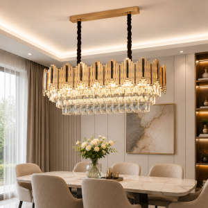 Lampu Gantung Kristal Modern  A15/80×30