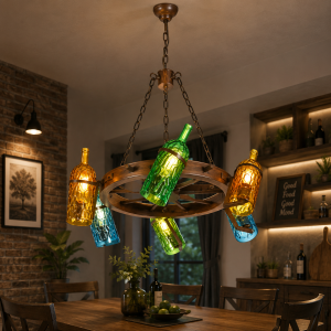 Lampu Gantung Botol Vintage Industrial 8967-D6