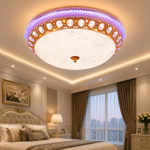 Lampu Plafon LED Kristal Modern 6050