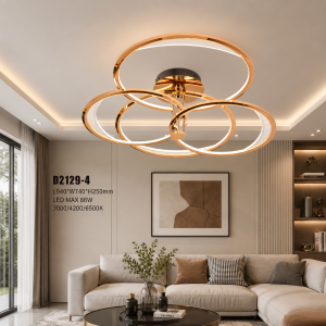 Lampu Plafon LED Modern D2129-4