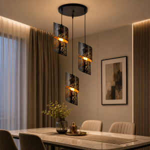 Lampu Gantung Modern CLM-1088/3P Black