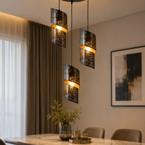 Lampu Gantung Modern CLM-1091/3P Black