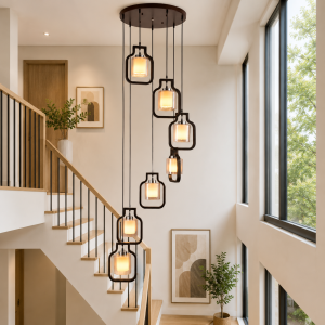 Lampu Gantung Void Tangga Minimalis 5155/7