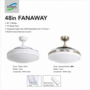 Kipas Plafon FANAWAY 48 Inch