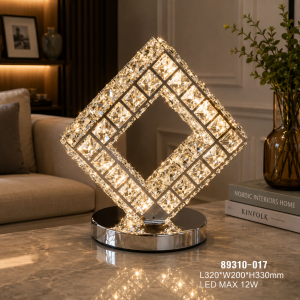Lampu Meja Kristal Modern 89310-017