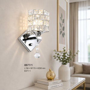 Lampu Dinding Kristal 8877/1