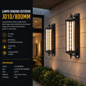 Lampu Dinding Outdoor J010/800MM