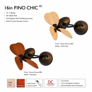 Kipas Dinding FINO CHIC DC 16 Inch