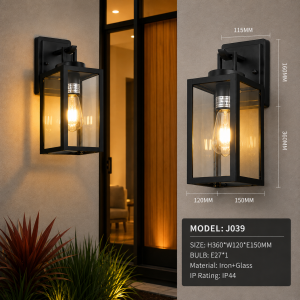 Lampu Dinding Outdoor Minimalis J039