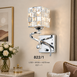 Lampu Dinding Kristal Modern 822/1