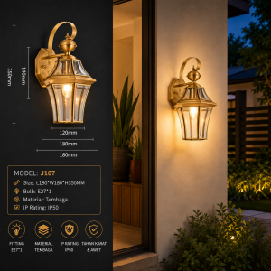 Lampu Dinding Outdoor J107