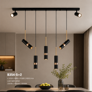 Lampu Gantung LED Modern  B354-5+2