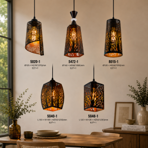 Lampu Gantung Industrial Motif Artistik