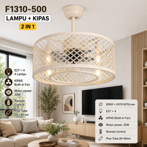 Lampu Kipas 2 in 1 F1310-500