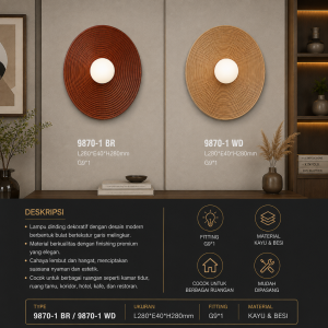 Lampu Dinding Modern 9870