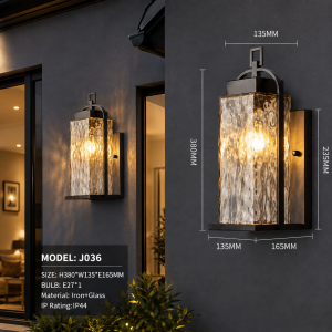 Lampu Dinding Outdoor Modern Type J036