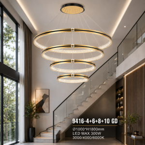 Lampu Gantung LED Modern 9416-4+6+8+10 GD
