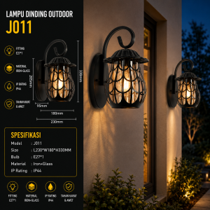 Lampu Dinding Outdoor J011