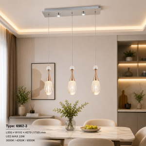 Lampu Gantung LED Modern 6962-3
