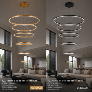 Lampu Gantung LED Modern MD9077-40+60+80+100+120+150