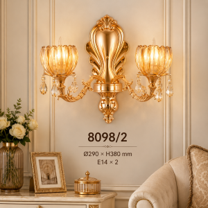 Lampu Dinding Klasik Mewah 8098/2
