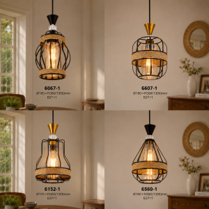 Lampu Gantung Industrial Rustic