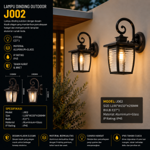 Lampu Dinding Outdoor J002