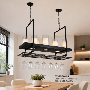 Lampu Gantung Industrial BTD09-900 BK