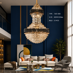 Lampu Gantung Kristal Mewah 7603-800