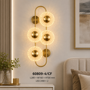 Lampu Dinding LED Modern 60809-4/CF