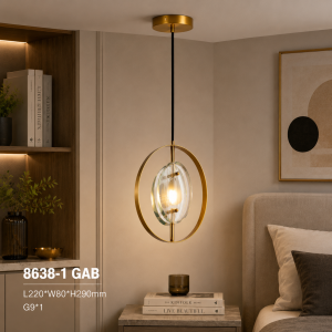 Lampu Gantung Modern 8638-1 GAB