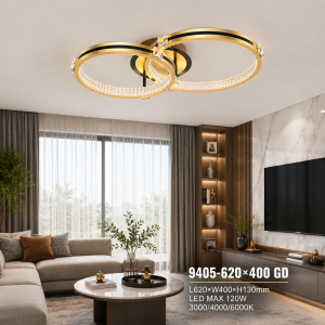 Lampu Plafon LED Modern 9405-620×400 GD