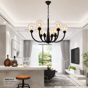 Lampu Gantung Modern 8482-6+3