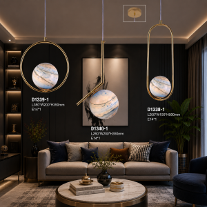 Lampu Gantung Modern D1339-1 / D1340-1 / D1338-1