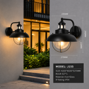 Lampu Dinding Outdoor Industrial Type J155