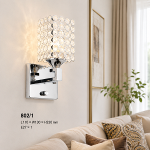 Lampu Dinding Kristal 802/1