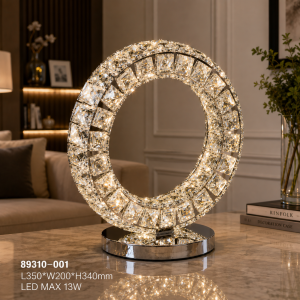 Lampu Meja Kristal Modern 89310-001