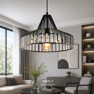 Lampu Gantung Kristal Modern 60611-1