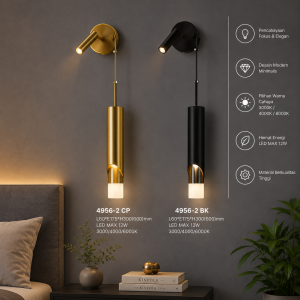 Lampu Dinding LED Modern 4956-2