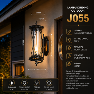 Lampu Dinding Outdoor J055