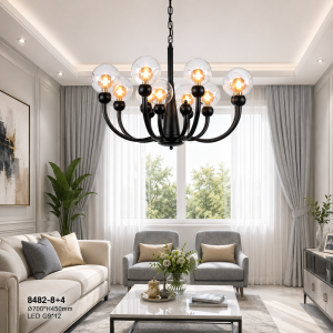 Lampu Gantung Modern 8482-8+4