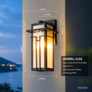 Lampu Dinding Outdoor J132