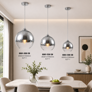 Lampu Gantung Modern 6061 CH