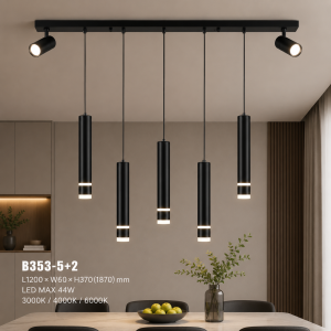 Lampu Gantung LED Modern B353-5+2