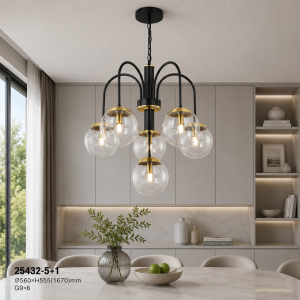 Lampu Gantung Modern 25432-5+1