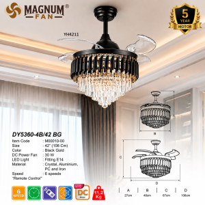 MAGNUM FAN DY5360-4B/42 BG
